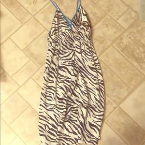 BB Dakota Zebra Print Dress